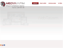 Tablet Screenshot of medyayapim.com